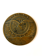 1946 UNITED STATES FIDELITY & GUARANTY BRASS ADVERTISING PAPERWEIGHT - 1896-1946 picture