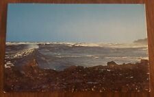 Chrome Postcard UNP Giant Waves at Benson Beach, Columbia River, Oregon picture