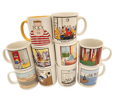 The Far Side Mug by Gary Larson Lot of 10 Variety of Comic Ceramic Mugs picture
