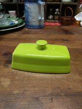 Fiesta Ware USA Large Butter Dish Top Only Lemongrass Color 6-1/4