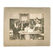 Botanist Group Studying Plants Photo c1905 Card-Mounted University Class A399 picture