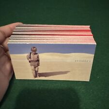 1999 Topps Widevision Star Wars Episode I Series One Cards Base Set NM 1-80 picture