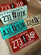 Florida Apportioned License Plate picture