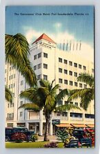 Fort Lauderdale FL-Florida, The Governors' Club Hotel, Antique Vintage Postcard picture