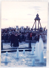 Postcard Photo Uppsala Valborgsmassoafton vid Gunillaklockan (The eve of May day picture