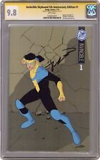 Invincible #1 Skybound 5th Ann Variant CGC 9.8 SS Robert Kirkman 2015 1326252017 picture