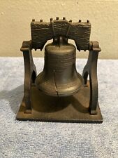 PENNCRAFT CAST IRON VINTAGE LIBERTY BELL RINGING PAPERWEIGHT AMERICAN PATRIOTIC  picture