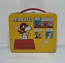 Vintage 2000 Hallmark Keepsake Ornament Peanuts Snoopy & Friends Lunch Box picture
