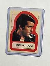 1976 Topps Happy Days A Set Stickers Keep it Cool #5A  picture