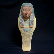 Antique Egyptian Ushabti Unique Ancient Egypt Rare Pharaonic Statue Egyptian BC picture