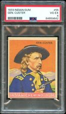 1933 R73 Goudey Indian Gum Card #55 General Custer, Series of 96.  PSA 4. picture