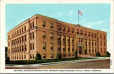 Omaha NE Supreme Forest Woodmen Circle National Headquarters WB postcard P15 picture