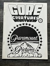 Kiss vintage Gene Simmons Fanzine Magazine Gene Klein GORE CREATURES 1973 Aucoin picture