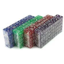 400 Count of 16mm Dice, 6-Sided Purple, Blue, Green, Red 100 Each Brand New picture