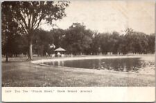 c1910s ROCK ISLAND ARSENAL Illinois Postcard 