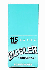 BUGLER Original Rolling Papers 115/24 Books Full Box Single Wide picture