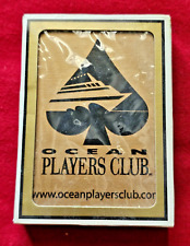 Deck of Gemaco Ocean Players Club Cruise Line Playing Cards, Complete w/ Box picture
