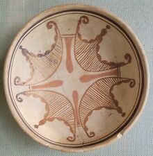 Antique Hopi Pueblo Native American Indian Hand Painted Bowl Beautiful Design picture