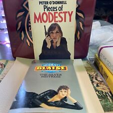 Peter O'Donnell MODESTY BLAISE The Silver Mistress  and Pieces of Modesty picture