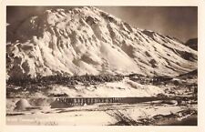 Alaska Railroad Loop Railway Trestle Bridge c.1930's RPPC B596 picture