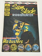 Sam Slade Robohunter #1 Oct 1986: Quality Comics, boarded & bagged; VF/Near Mint picture