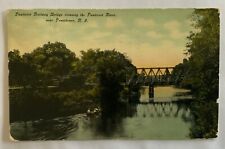 Pawtuxet Railway Bridge Crossing The Pawtuxet River Providence RI Postcard picture