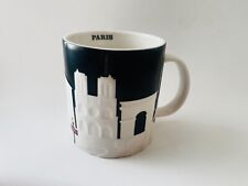 Starbucks Skyline PARIS City Relief 3D Collector Series Coffee Mug 16oz CLEAN picture