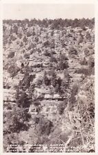 Postcard AZ Flagstaff Arizona Walnut Canyon Cliff Dwelling Ruins RPPC H23 picture