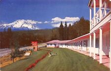 Dunsmuir California~Oak-Lo Motels~Best Western~1950s Postcard picture
