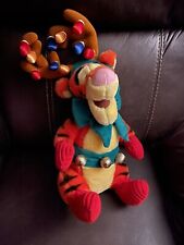 Disney Store Exclusive Winnie The Pooh - Tigger Reindeer Christmas Plush 14