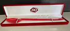 NEW | DAIRY QUEEN | DQ Red SPOON in Velvet Case | AD Promo - Will You Spoon Me? picture
