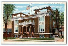 1921 Eagle's Home Exterior Building Kokomo Indiana IN Vintage Antique Postcard picture