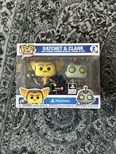 Funko Pop Games PlayStation Ratchet & Clank- 2 Pack Gamestop Exclusive NIB picture