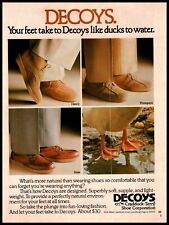 1981 Decoys Footwear - Duck - Vintage Magazine Print Ad picture
