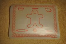Vintage 1979 Tupperware Pastry Dough Mat No.915 Gingerbread Man Dart Ind. USA picture