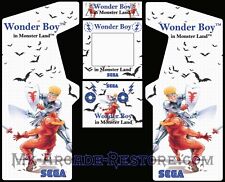 Wonder Boy Side Art Arcade Cabinet kit Artwork Graphics Decals Print picture