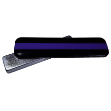 Magnetic Mourning Band Blue Line for Badges picture