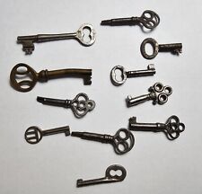 Vintage Antique  Key Lot of 11  Skeleton Mixed Lot, Corbin picture