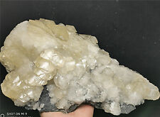 9.76 lb New find Natural Yellow Calcite Crystal cluster mineral specimen/China  picture