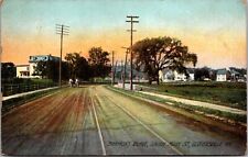 Postcard Simmons Curve, South Main Street in Gloversville, New York picture