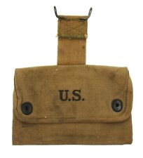 WWI US M1916 Squad Leader's Small Articles Canvas Pouch H&P 8-18 picture