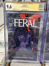 Feral #1 autographed, Tony Rodriguez SS CGC 9.6 trade an virgin 1:10 set lot🔥 picture