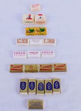 21 Vtg Wrapped Sugar Cubes Zucker Advertising European Germany NCO Lee Barracks picture