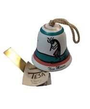 Vintage Tesa Handpainted Ceramic Southwestern Bell picture