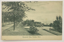 Vintage Postcard, View of Riverside Park, Toledo, Ohio picture