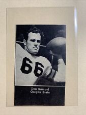 Don Samuel Oregon State Beavers 1948 Football Pictorial Roto-Panel picture