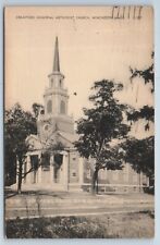 Postcard Crawford Memorial Church Winchester Massachusetts c1944 picture