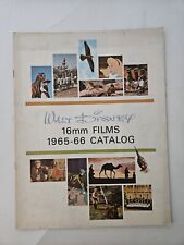 Vintage Walt Disney 1965 - 1966 - 16mm Films Catalog, Disney Ephemera picture