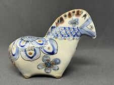 Vintage Mexican Tonala Folk Art Pottery Horse Figurine Ken Edwards picture