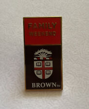 Brown University Family Weekend Pin Backpack Lapel Collectible Ivy League 1.5” picture